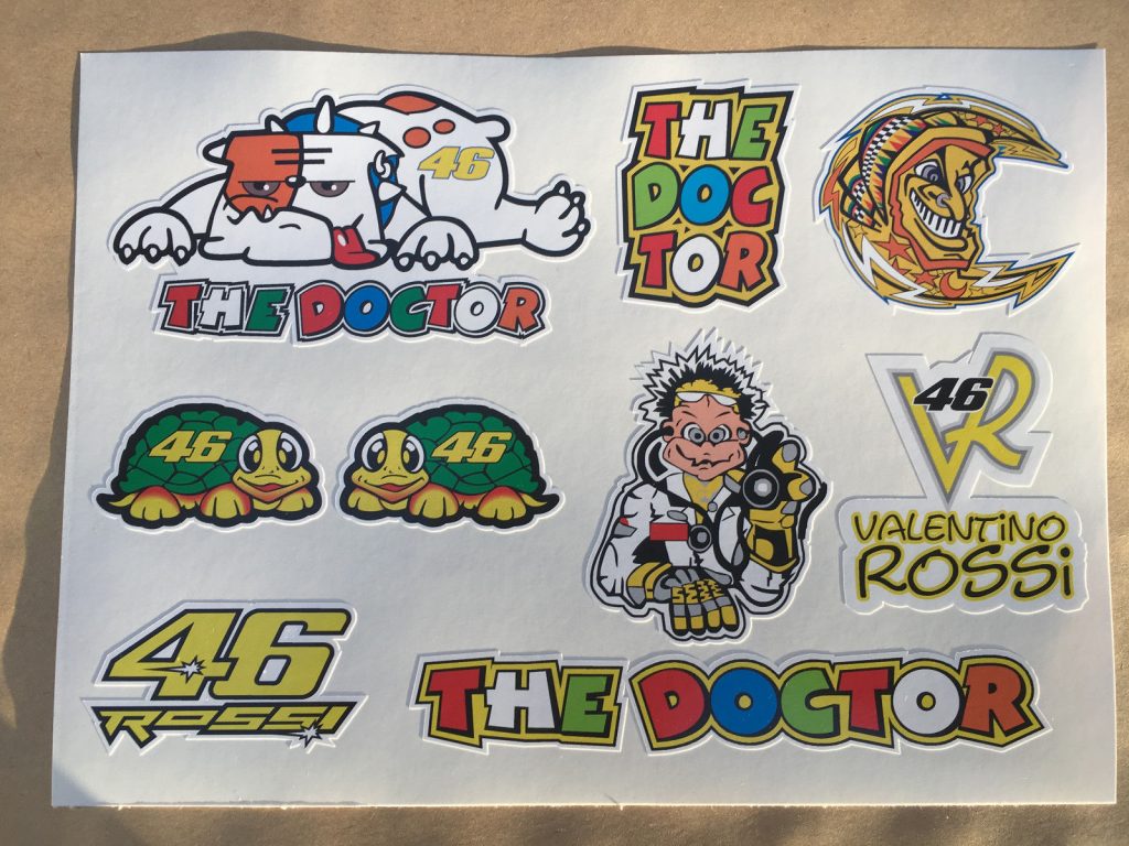 Valentino rossi the doctor fonts