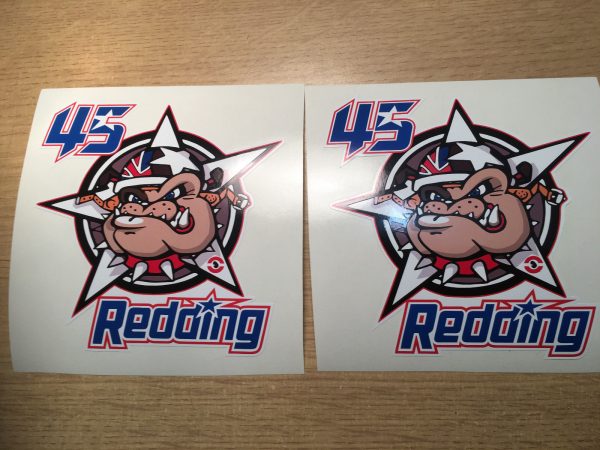 X2 Scott Redding Decal Stickers - Moto Gp